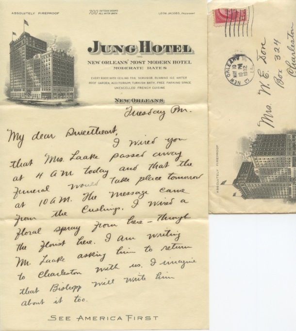 May 10, 1932 (Letter)
