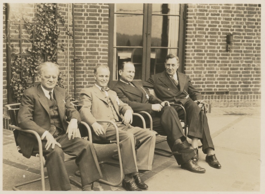 Walter with Colleagues, ca. 1950